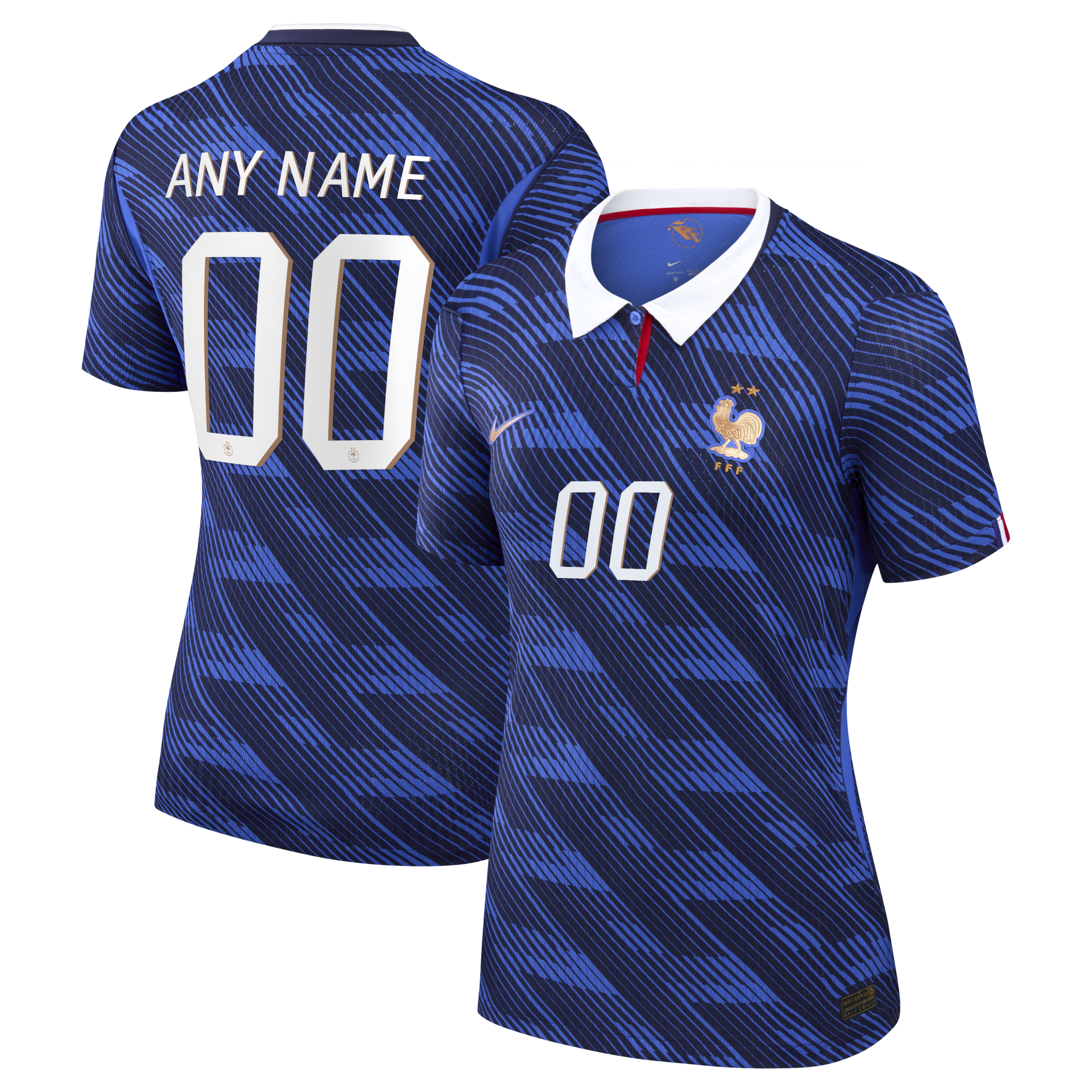 France National Team Women's 2026 Home Match Custom Jersey - Blue