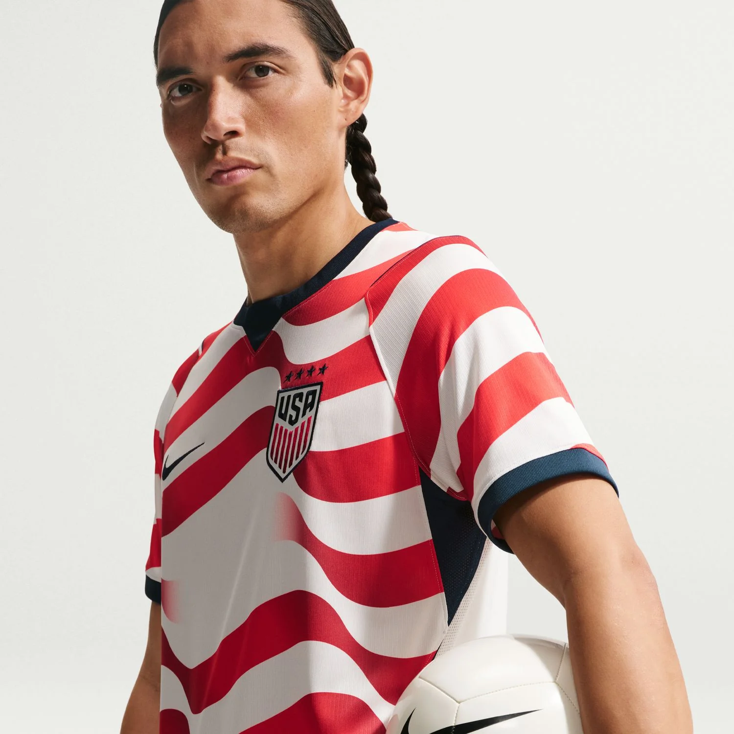 Men's USWNT 2026 Home Open Stadium Jersey - Stripes
